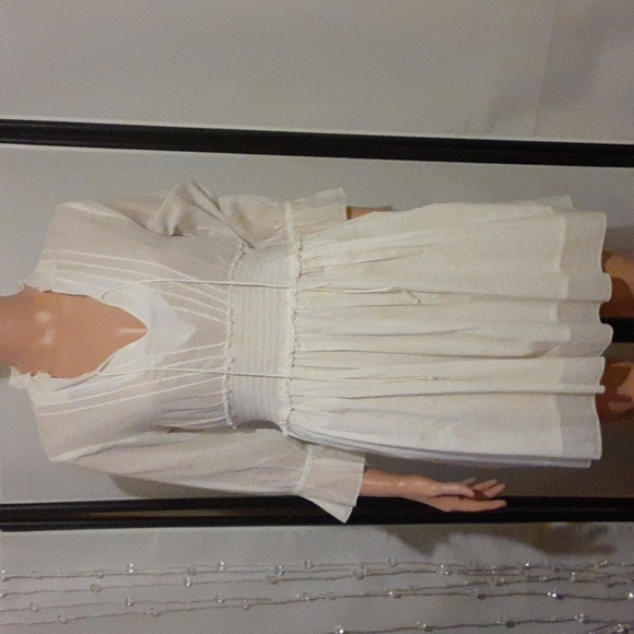 Yada Dresses & Skirts - Yady Cream Summer Dress New With Tags